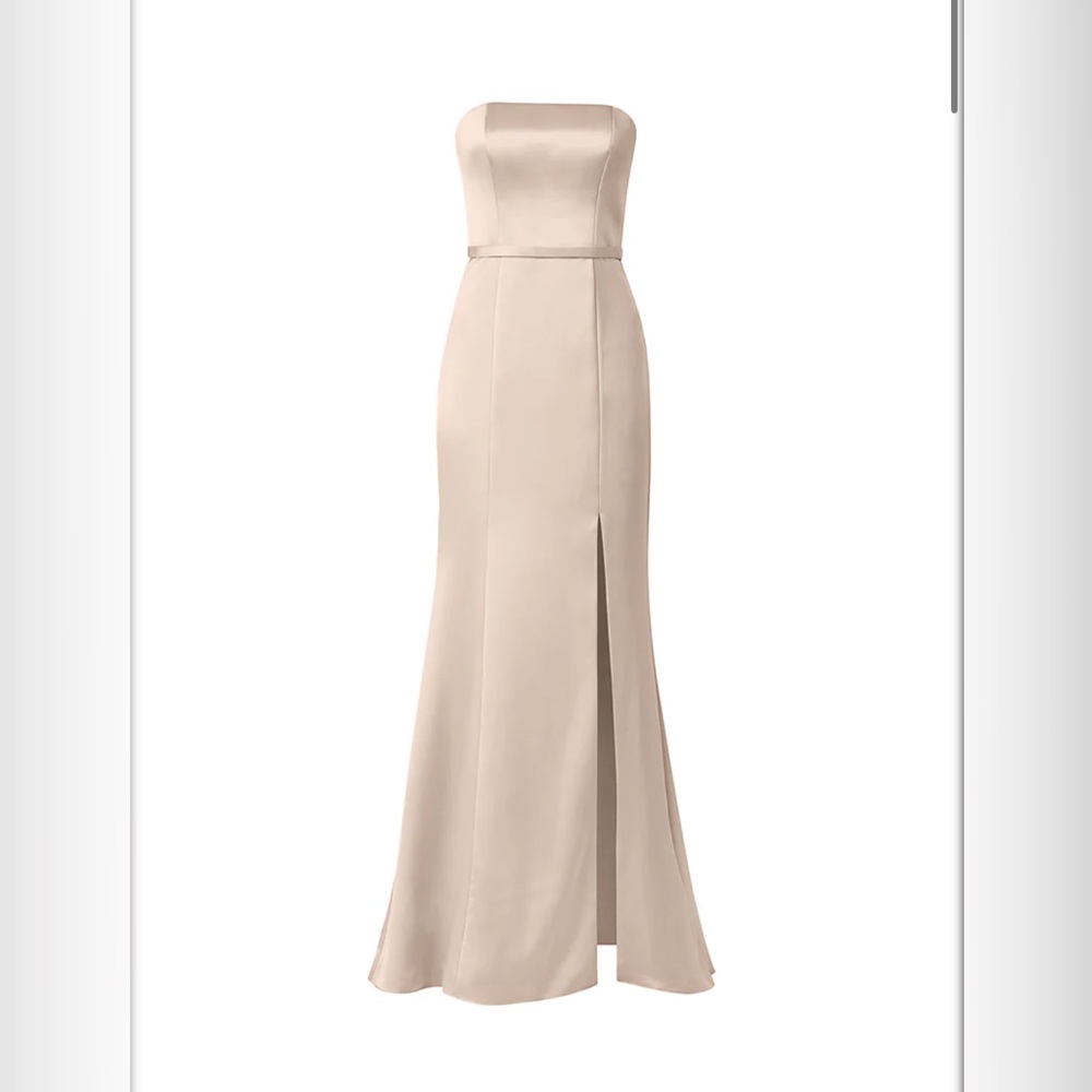 Size 0/2 Marisa by Amsale dress in Champagne Satin. Very good condition used
